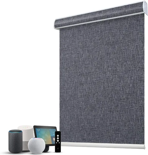 Miniatura 64 de SmartWings Persianas Motorizadas con Filtro de Luz, Compatible con Matter Thread Homekit Z-Wave Alexa Google, Persianas con 70% de Opacidad Safari