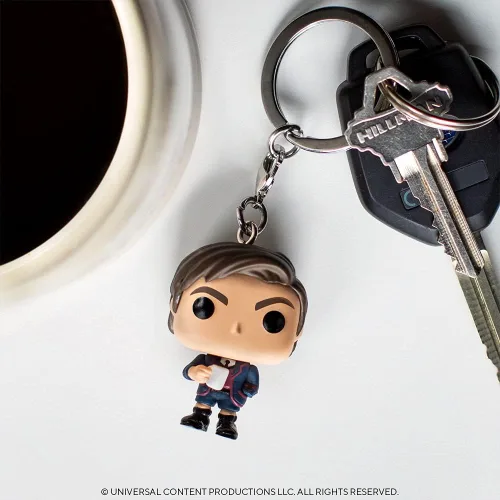 Miniatura 3 de Funko Pop Llavero Umbrella Academy Número 5 multicolor 2 pulgadas