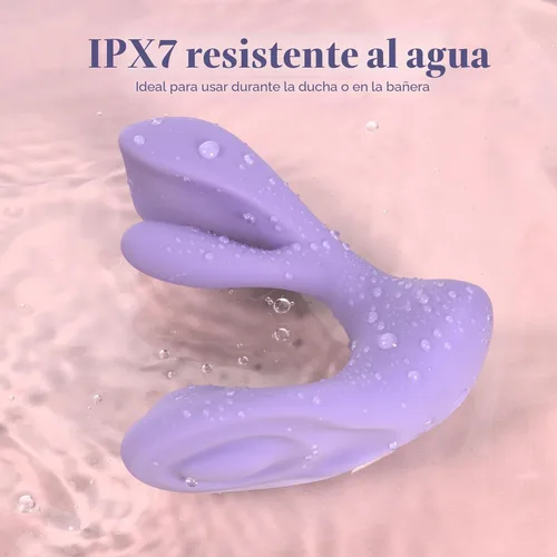 Miniatura 9 de Vibrador de Tracy's Dog para mujeres - Juguetes sexuales portátiles con molienda del clítoris y rotación del punto G para estimulación dual, 10
