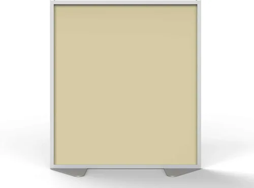 Miniatura 2 de Ghent Divisor de privacidad para división de habitación, tablero de vinilo de doble cara con marco de aluminio y relleno de panel completo