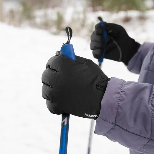 Miniatura 2 de Trifabricy -Guantes de esquí de invierno de 10 para hombres y mujeres, guantes térmicos de nieve impermeables multicapa para clima frío, guantes