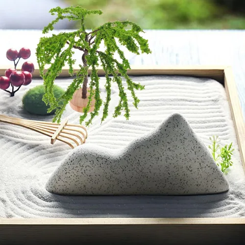 Miniatura 9 de 4 piezas de modelos de árbol en miniatura, árboles de simulación de plástico para paisajes en miniatura, accesorios de mesa de arena, modelos