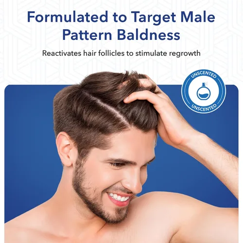 Miniatura 6 de Hair Regen Minoxidil líquido para hombres 5% – Solución tópica avanzada para el crecimiento – Tratamiento de crecimiento para hombres pérdida