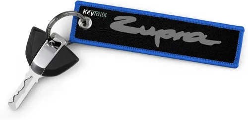 Miniatura 2 de KEYTAILS Llaveros, Calidad Premium Key Tag Zupra Llavero encaja Toyota Supra, BMW Z4