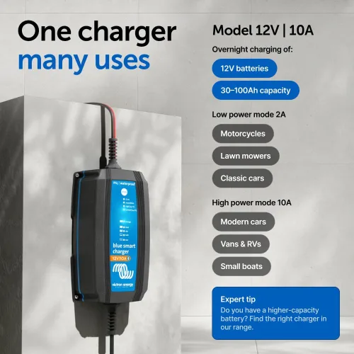 Miniatura 6 de Victron Energy Blue Smart IP65 12/24-Volt 5-15 amperes - Cargador de batería (Bluetooth)
