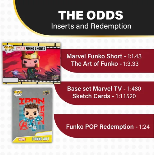 Miniatura 5 de UCC Distributing Funko Pop Marvel - Caja de tarjetas coleccionables (24 paquetes por caja/sellada de fábrica)