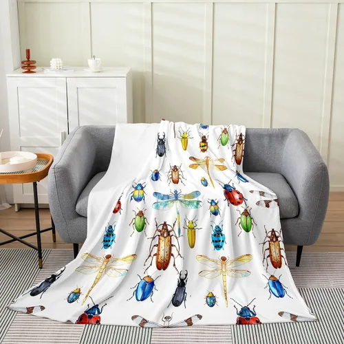 Miniatura 9 de Erosebridal Manta de mariposa para niñas, adolescentes y mujeres, manta de forro polar con flores rústicas, tamaño individual de 60 x 80 pulgadas