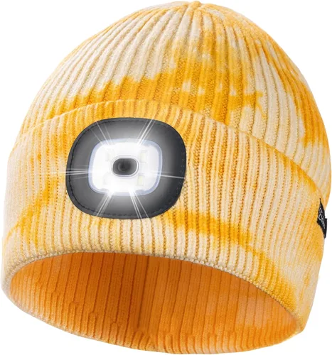 Miniatura 40 de Etsfmoa Gorro unisex con la luz, regalos para hombres, papá, padre, gorras recargables por USB