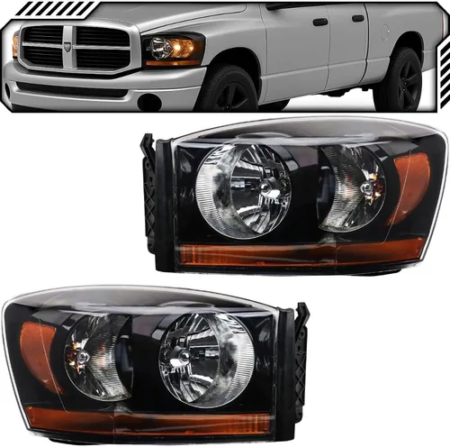 Miniatura 11 de EPIC LIGHTING OE Spec - Luces traseras halógenas con bombillas y placa compatibles con DGE 02-06 RAM 1500 2500 03-06 RAM 3500
