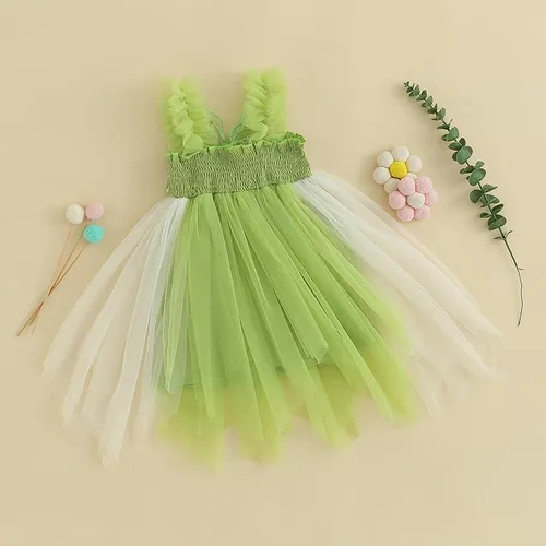 Miniatura 4 de Disfraz de Halloween para bebé, disfraz de hada, sin mangas, tutú de princesa, alas pequeñas, traje de mariposa, fiesta de cumpleaños
