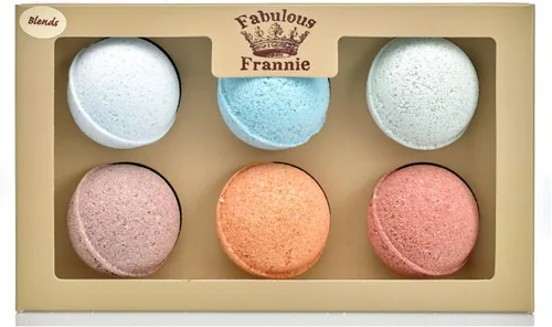 Miniatura 14 de Fabulous Frannie De-Stress Natural - Juego de bombas de baño hechas a mano, rico en aceite esencial, sal mineral, aceite de coco, hamamelis