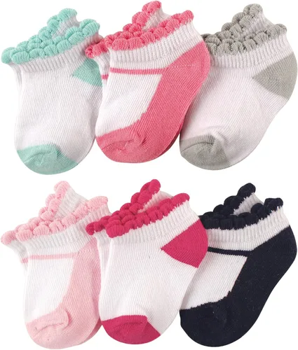 Miniatura 22 de Luvable Friends Conjunto de calcetines unisex para bebé recién nacido y bebé