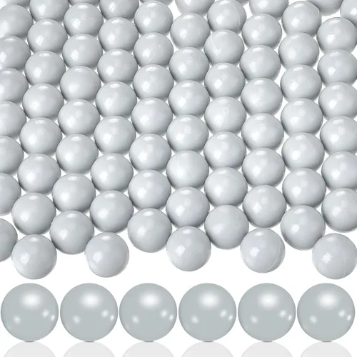 Miniatura 12 de Civaner Proyectiles de calibre 150 x 68/61 para defensa y práctica, bolas de paintball 68 rompedoras reutilizables, proyectiles sólidos de nylon