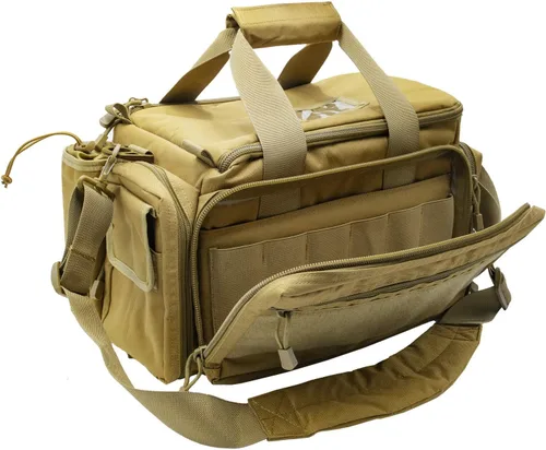 Miniatura 8 de ProCase Bolsa táctica para pistola, bolsa de lona acolchada de lujo para pistolas, pistola grande, revista, accesorios para equipo de munición