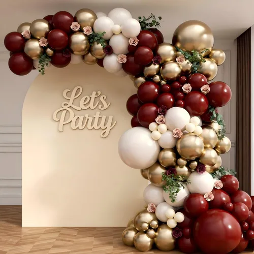 Miniatura 6 de Kit de arco de guirnalda de globos de béisbol, arco de globos azul marino y rojo nude con guante de béisbol, globos de aluminio para niños y niñas