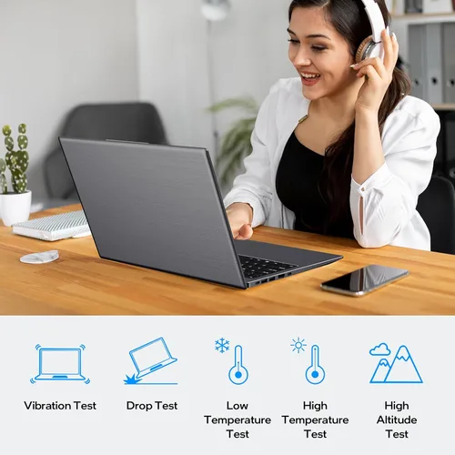 Miniatura 7 de UOWAMOU 15.6 pulgadas, 16 GB de RAM, SSD de 512 GB, computadora portátil con pantalla FHD IPS, N5095 Quad Core, WiFi 2.4/5G, retroiluminación BT4.2