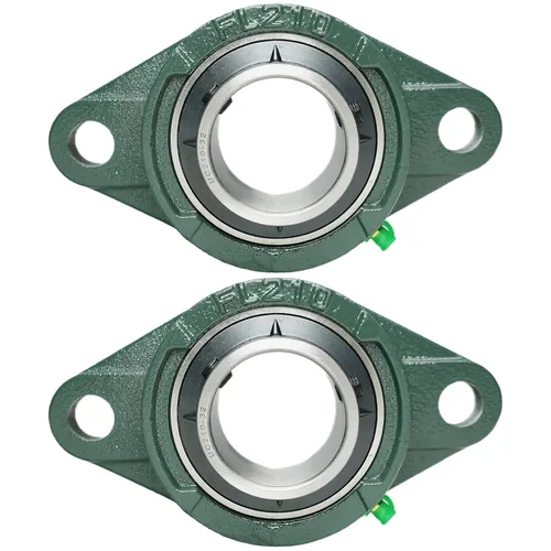 Miniatura 12 de Paquete de 2 rodamientos de bloque de almohada UCFL204-12, unidad de rodamiento de bolas de montaje en brida, orificio de 3/4 pulgadas, brida de 2