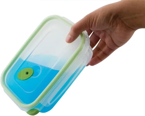 Miniatura 8 de Sterilite Ultra-Seal 3.1 tazas rectángulo, recipiente hermético para almacenamiento de alimentos, tapa con pestillo, apto para microondas