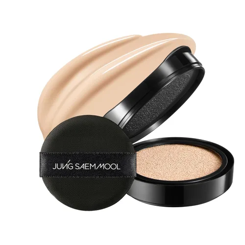 Miniatura 12 de JUNG SAEM MOOL Essential Skin Nuder - Recambio de cojín Acabado natural, cobertura para construir por el artista de maquillaje coreano