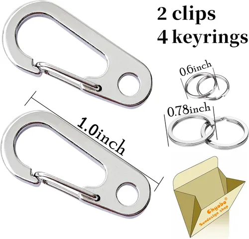Miniatura 3 de Clips rápidos de acero inoxidable para perros y gatos