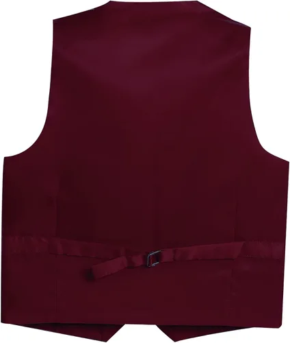 Miniatura 4 de Gioberti Chaleco de traje formal de 4 botones para niño
