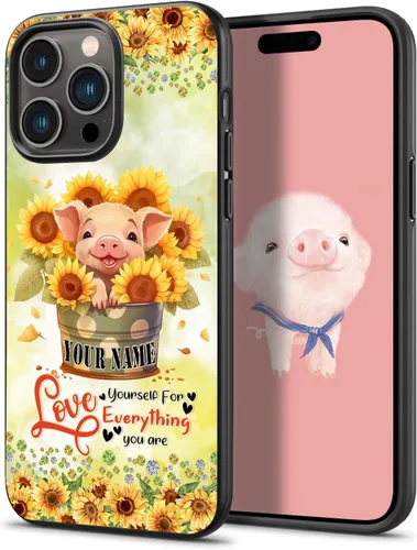 Miniatura 11 de Regalos personalizados para amantes del pollo, diseño de girasol, granja, pollo, funda de teléfono personalizada para iPhone 17 16 15 14 13 12 11