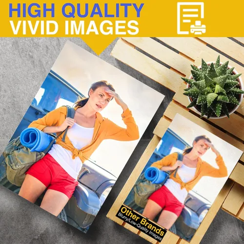 Miniatura 4 de Papel magnético imprimible no adhesivo, 8.5 x 11 pulgadas, 12 mil para impresora de inyección de tinta y manualidades de bricolaje, 5 hojas