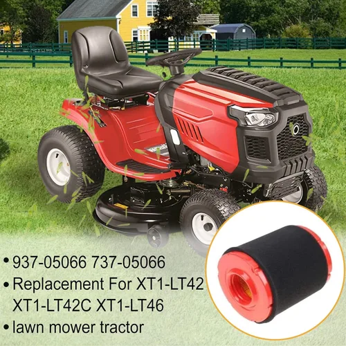 Miniatura 5 de Chikia Paquete de 2 filtros de aire 937-05066 para CubCadet MTD Craftsman 737-05066 TB42 TB46 Rotary 15847 547cc XT1-LT42 XT1-LT46 PowerMore T1300