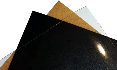 WORBLA Paquete de 3 combinaciones: clásico, transparente, negro, 10 x 9.25 pulgadas por hoja, CosSPLAY Best Seller, termoplástico Worblas Finest Art
