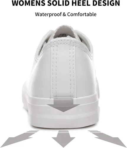 Miniatura 4 de Zapatos de lona para mujer zapatos de tenis de caña baja con cordones
