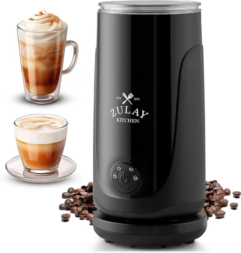 Miniatura 30 de Varita de espumador de leche mini y potente – Potente espumador de café de mano, mezclador de bebidas operado con batería – Tamaño de bolsillo Azul