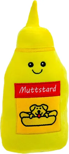 Miniatura 3 de Giftable World Juguete de Peluche para Mascotas Frutas, Cupcakes, Helados, Taza con Chirriador Juguete para Masticar para Perros