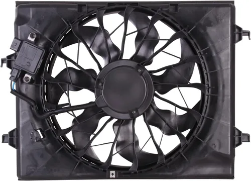 Miniatura 80 de TYG - Conjunto de ventilador de refrigeración para Hyundai Elantra Sedan 2011-2013, Elantra Coupe 2013, Elantra GT 2013-2015, Kia Forte/Forte