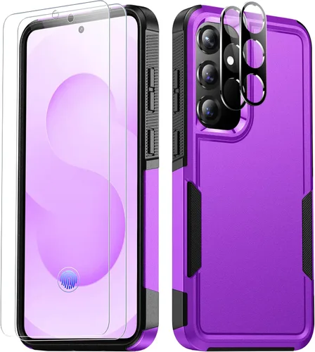 Miniatura 49 de SPIDERCASE Funda para Samsung Galaxy S22, [protección contra caídas de grado militar de 10 pies], paquete de 2