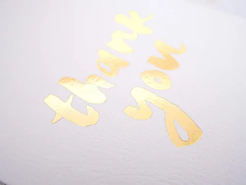 Miniatura 4 de CHRIZ.Z Tarjeta de agradecimiento – Tarjeta de textura única con letras frustradas con 1 sobres de papel kraft – 5 x 7 pulgadas en blanco