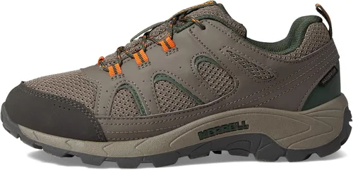 Miniatura 5 de Merrell Tenis de senderismo impermeables Oakcreek de encaje bajo para niños, Rosado