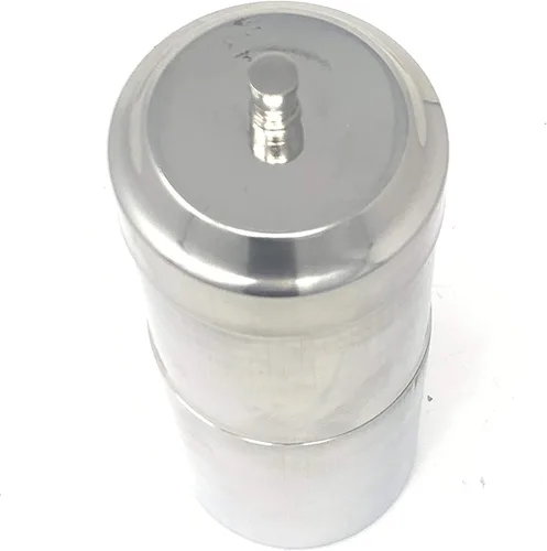 Miniatura 4 de Filtro de café para hacer Madras Filter Café/South India Filtro de café - Acero inoxidable (16.9 fl oz, 25.4 fl oz y 33.8 fl oz de capacidad)