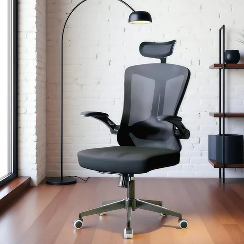 Miniatura 18 de Ergonomic Office Chair - 350LB Comfy Desk Chairs with Adjustable Lumbar Back and Support, Mesh Computer Chairs with Wheels and Arms for Home Office