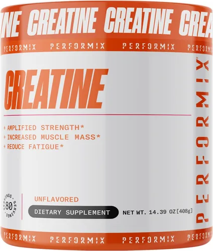 PERFORMIX - Monohidrato de creatina - 5000 mg por porción (0.18 oz) - Pre entrenamiento - Aumenta la masa muscular, mejorar la fuerza y reducir la