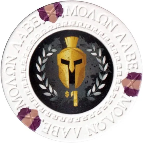Miniatura 8 de Versa Games Spartan - Fichas de póquer de arcilla en 0.48 oz, paquete de 50 unidades (elige colores)