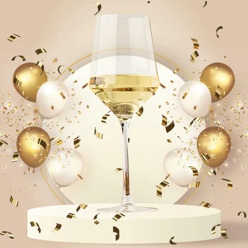 Miniatura 6 de Season STORY Juego de copas de vino blanco de 2 a 14 onzas modernas, Copas de Vino de cristal, cristalería de restaurante, copas de tallo para beber