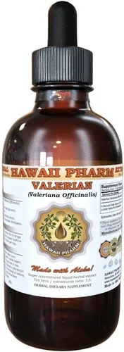 HawaiiPharm Valeriana (Valeriana Officinalis) Tintura de extracto de raíz líquida 4 fl.oz