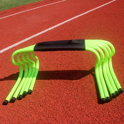 Miniatura 21 de YXXSDP Juego de entrenamiento de velocidad y agilidad, obstáculos de entrenamiento de obstáculos portátiles profesionales, equipo de práctica