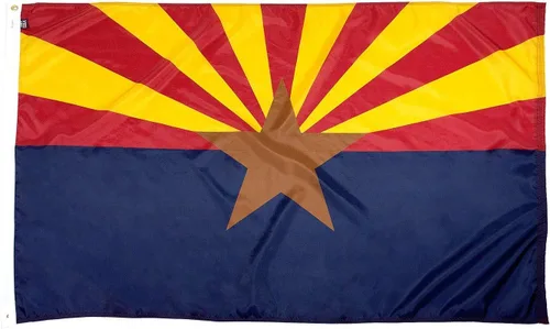 Miniatura 19 de FlagSource Bandera del estado de nailon de Iowa, fabricada en los Estados Unidos, 4 x 6 pies Iowa 4x6