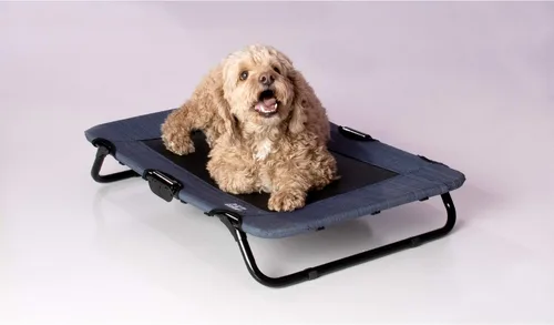 Miniatura 2 de Pet Gear Lifestyle - Cama elevada para mascotas, no requiere montaje, malla de refrigeración resistente a desgarros, interior y exterior, ligera