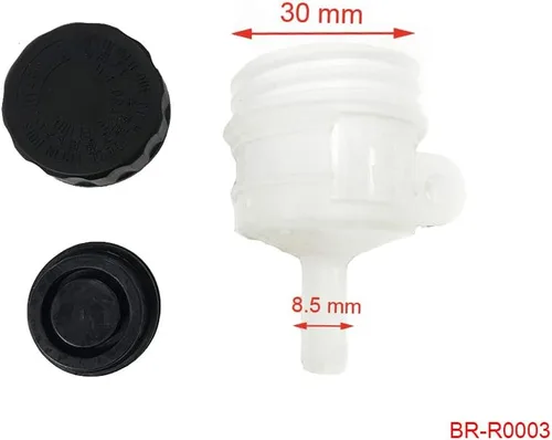 Cilindro maestro de freno trasero universal depósito de aceite para Honda Yamaha Kawasaki KTM Suzuki YZF R6 KX125 XR650 YFZ350 Banshee
