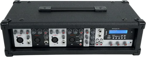 Miniatura 7 de Rockville - Paquete de Sistema PA Mezclador/Amplificador + Altavoces de 10 Pulgadas + Soportes + Micrófonos + Bluetooth, (RPG2X10)