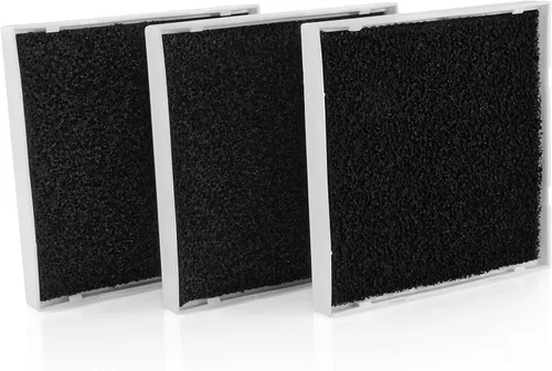 Miniatura 7 de K&J Paquete de 3 filtros de aire de repuesto para LG LT120F, se adapta a filtros de aire de refrigerador LT120F y ADQ73214404, filtro de aire