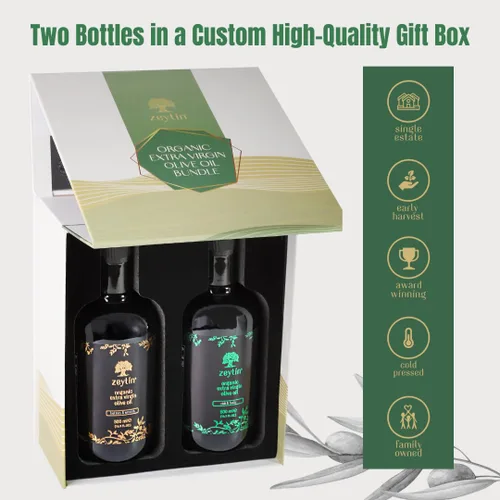 Miniatura 2 de Zeytin Aceites de oliva virgen extra prémium - 2021/2022 Fresh Harvest I Premió la marca I Early-Harvest I Ensaladas y aderezos I prensado en frío I