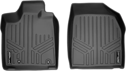 MAXLINER - Juego de alfombrillas de 1ª fila, color negro para Toyota Highlander Hybrid 2008-2013